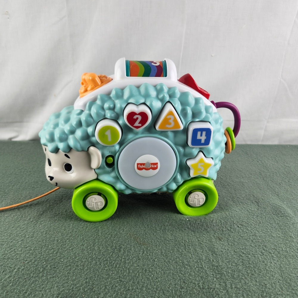 Fisher-Price Linkimals Happy Shapes Hedgehog Educational Musical Baby Works
